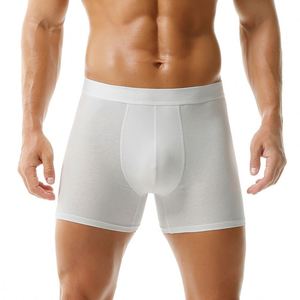 Calzoncillos Boxer Deportivos de Verano para Hombre, Cintura Media, 100% Algodón Puro, Talla Grande - Product Image 1