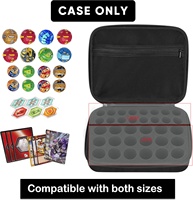 Sac de rangement pour jouets en EVA personnalisé, boîte de rangement rigide pour jouets Beyblades Burst, ensemble de rangement en EVA, organisateur de jouets en éponge EVA, boîte de rangement