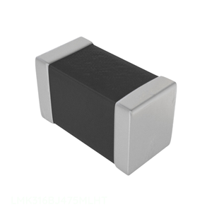 ตัวเก็บประจุเซรามิกแบบยึดพื้นผิว1206 (3216เมตริก) 4.7 uF X5R 1206 4.7 uF 10V แบบ LMK316BJ475MLHT - Product Image 1