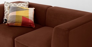 Proyecto de muebles a juego para estudiantes, residencia juvenil, Hotel <span class=keywords><strong>Express</strong></span>, casa de huéspedes, pequeño sofá Modular de terciopelo - Product Image 4