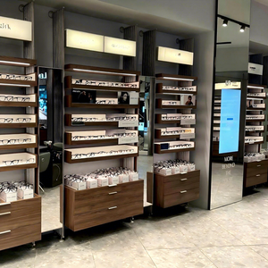 Optical Store Furniture & LED Eyewear <b>Display</b> <b>Cabinets</b> | Custom Optical Shop Fit-Out Turnkey Solution for Eyeglass Retail Stores - Product Image 1