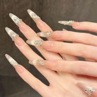 Ongles à presser de qualité salon, luxe, manucure DIY, faux ongles, couverture complète, design personnalisé disponible