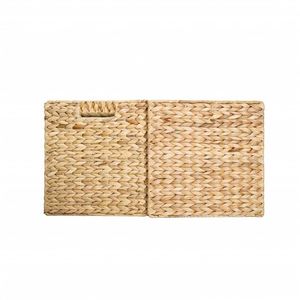 Tarak Desenli Rattan 10 Dakika Sürede Duvara Monte Çamaşır Sepeti Şık Ekmek Kutusu Fransız Hasır Köpek Kemiği Şeklinde Ucuz Sepetler Toptan - Product Image 6