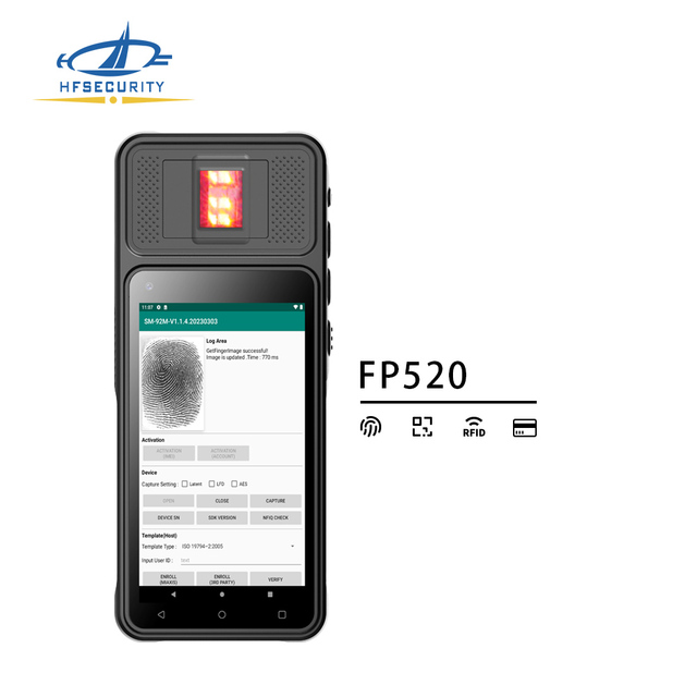 FP520 Electronic Signature Digital Signature Pad Tablet KYC Rugged Android Tablet for Identity Authentication