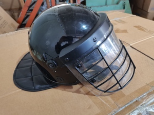 Visörlü File Koruyucu ABS Kask Güvenlikli Darbeye Dayanıklı Kask Ekipmanı Yanmaz Çatışma Kontrol Kaskı - Product Image 3