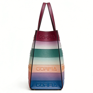 Bolso Tote Degradado 2026, Bolso de Mano de Cuero PU para Mujer, Gran Capacidad, con Letras en Relieve, Bolso de Hombro, Ideal para Compras/Trabajo - Product Image 4