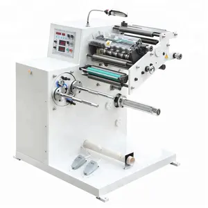 High speed thermal paper slitting machine die cutting machine for sticker labels paper roll digital die cutting stickers machine