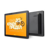 PC tout-en-un à écran tactile de type industriel/commercial, écran tactile PCAP, 12, 15, 17, 19 pouces, rapport 4:3, panneau tactile PC, kiosque