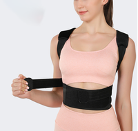 Ceinture de soutien lombaire Aofit en polyester et nylon, avec correction de posture, réglable, durable, pliable, pour usage universel
