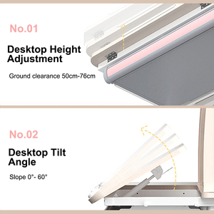Bureau d'étude ergonomique pour enfants en bois massif, réglable en hauteur, avec plateau inclinable de 0 à 60 degrés, idéal pour chambre et espace d'étude - Product Image 5