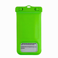Pochette de coque de téléphone étanche Portable sac sec sous-marin avec sangle de cou sac de téléphone de natation pour jeux d'eau plage Sport ski