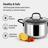 Nouvel Arrivage Usine Vente en Gros – Ensemble de 11 Pièces d'Ustensiles de Cuisine en Acier Inoxydable 5 Plis avec Poignée Noire