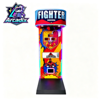 Machine de boxe d'arcade à monnayeur pour enfants, simulateur de gros coup de poing ultime pour centre commercial, parc d'attractions, centre de divertissement familial