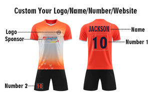 Özel Tasarım Unisex Kulüp Takımı Voleybol Forması Retro Spor Forması Son Moda Baskılı Kollu Retro Futbol Forması - Product Image 3