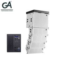 Equipo de Sistema de sonido de música de concierto profesional, altavoz de graves de línea Array de 15 pulgadas