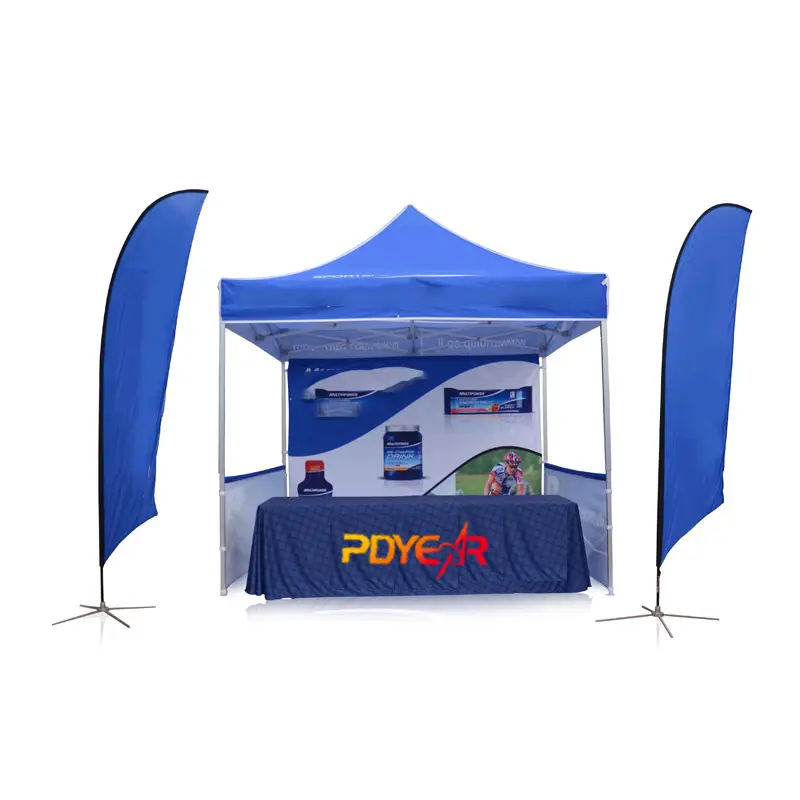 Outdoor Tent Top Quality 600D PU Coated Oxford Fabric Waterproof Display Event Pop up Tents