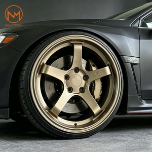 Jantes de voiture pour passagers Maxtera Forged Custom Bronze Advan GT Beyond Style pour BMW Porsche GTR Supra <span class=keywords><strong>GR</strong></span> Yaris Civic BRZ, jantes en alliage - Product Image 6
