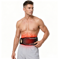 Ceinture chauffante abdominale intelligente à infrarouge à double impulsion et 7 modes, machine de physiothérapie électrique pour massage du ventre