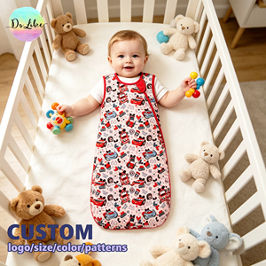 Gigoteuse Bébé Personnalisable en <span class=keywords><strong>Fibre</strong></span> de Bambou Douce, Sans Manches, avec Fermeture Éclair, Anti-Coup de Pied - Product Image 1