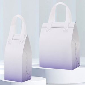 Wholesale Disposable Nonwoven Aluminum Ice Cream <b>Foil</b> Insulation Bag for Takeout Food Beverage Packaging <b>Catering</b> Cake Carrying - Product Image 5