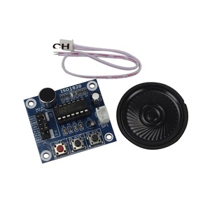 Good Quality Voice Recording <strong>Module</strong> ISD1820 <strong>Recorder</strong> <strong>With</strong> Mic <strong>Sound</strong> Audio 0.5W Speaker - Product Image 1