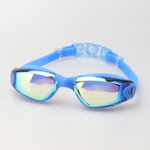 แว่นตาว่ายน้ำสำหรับผู้ใหญ่เลนส์ซิลิโคนปะเก็นป้องกันรังสียูวีสำหรับการแข่งขันของผู้ชายผู้หญิงโลโก้ตามสั่ง - Product Image 3