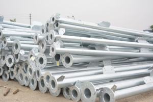 Torre de Telecomunicaciones Galvanizada por Inmersión en Caliente, Mástil de Comunicación de Acero Q235/Q355 para Infraestructura de Red Móvil - Product Image 5