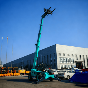 מלגזה טלסקופית דיזל 4 טון ישירות מהמפעל |   זרוע הרמה 12 מטר |   שימוש בבנייה - Product Image 2