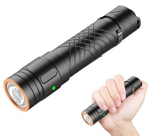 Lampe torche LED 2000lm en gros, portée 165m, étanche IP68, rechargeable USB, faisceau réglable, approvisionnement en vrac, usine 44Y - Product Image 2