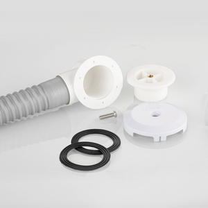 R & D d'usine Raccords de salle de bain Tuyau en plastique Baignoire Déchets Drain Pop-up <span class=keywords><strong>Siphon</strong></span> Drain - Product Image 5