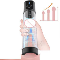 Pompe à pénis électrique pour hommes, pompe à vide automatique pour l'agrandissement du pénis, entraîneur de croissance masculine, jouet rechargeable par USB