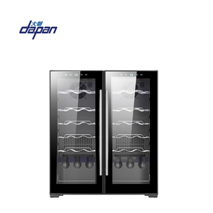 36 botellas 2 puertas lado a lado <span class=keywords><strong>sub</strong></span> cero enfriador de vino eléctrico <span class=keywords><strong>precio</strong></span> compresor enfriador de vino - Product Image 3