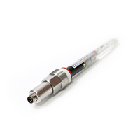 Sensor pH Fermentor Biopharmaceutical 0-100 ℃   Kaca+316L untuk Pemantauan Online Bioreaktor Sterilisasi SIP