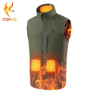 New chức năng USB 5V Battery Powered giá rẻ áo ghi lê cho người đàn ông điện nước nóng Mans vest cho mùa đông