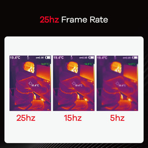 LSJ Caméra à imageur thermique haute résolution IR 256*192 pour la détection des fuites d'eau chaude - Product Image 3