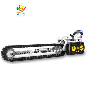 AJB RC motore elettrico motosega blocchi di costruzione set 5 diversi modelli per la decorazione di aspetto educativi giocattoli assemblati - Product Image 5