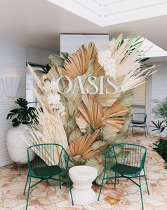 <span class=keywords><strong>Venta</strong></span> <span class=keywords><strong>al</strong></span> por mayor <span class=keywords><strong>de</strong></span> <span class=keywords><strong>flores</strong></span> secas, varias formas, decoración natural para bodas, decoración interior y exterior, hojas <span class=keywords><strong>de</strong></span> palma secas grandes - Product Image 3