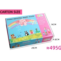 Juego de Cuentas Mágicas para Manualidades, Caja de Colores en Inglés, Juguetes para Desarrollar el Cerebro, Cuentas de Plástico y Hierro Hama, Cuentas Perler, Manualidades DIY