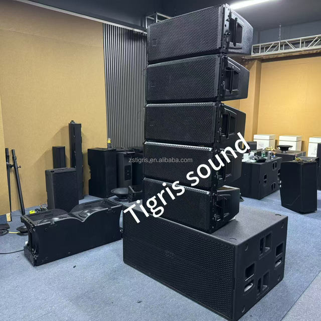Line Array Speaker HDL 30a 20a 8006 9006 Double 10 Inch Active Line Array   Speakers Dj Sound System HDL 30-A Speakers