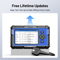 TOPDON AD600S Diagnostique 4 systèmes principaux de plus de 110 marques de voitures, scanner de diagnostic compact professionnel, outils de diagnostic automobile