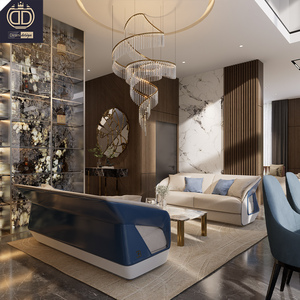 Servicio de Diseño de Interiores 3D de Alto Estándar con Estilo Moderno y Lujoso, Equipo Profesional para Casas y Villas con Diseño Gráfico - Product Image 1
