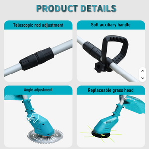 <span class=keywords><strong>Tondeuse</strong></span> à gazon <span class=keywords><strong>sans</strong></span> <span class=keywords><strong>fil</strong></span> Vetex <span class=keywords><strong>avec</strong></span> batterie, <span class=keywords><strong>tondeuse</strong></span> à <span class=keywords><strong>fil</strong></span> électrique légère et réglable pour pelouse, jardin et bordure de cour - Product Image 5