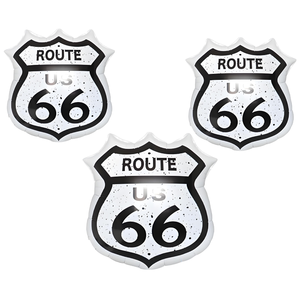 Ballons en feuille de décoration de fête, nouveaux ballons de bus de la <span class=keywords><strong>Route</strong></span> 66 transfrontalière - Product Image 4