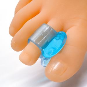 Meilleure vente Séparateur d'orteils en gel de silicone <span class=keywords><strong>Hallux</strong></span> <span class=keywords><strong>Valgus</strong></span> Protecteur de soins des pieds Séparateur d'orteils - Product Image 1