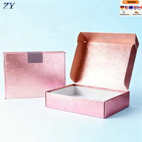 Boîtes en carton personnalisables, écologiques, biodégradables, recyclables, imprimées recto-verso pour cadeaux tendance de la mode