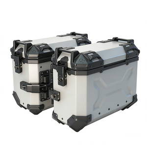 F2-MOTO 36L Valise latérale rigide pour moto, petite boîte de rangement pour selle, <span class=keywords><strong>coffre</strong></span> à bagages arrière - Product Image 4
