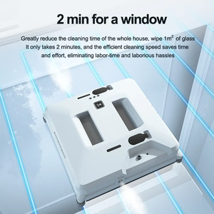 Promoción de fábrica Función de pulverización de agua <span class=keywords><strong>Control</strong></span> remoto <span class=keywords><strong>Robot</strong></span> de limpieza de ventanas <span class=keywords><strong>Robot</strong></span> limpiador de vidrio automático - Product Image 3