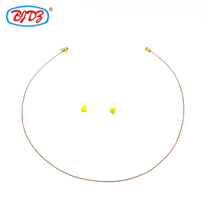 0.8超微細半剛性同軸ケーブルアセンブリ用SMAメス2穴フランジマウントパネル - Product Image 3