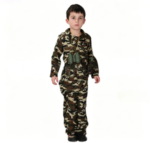 Disfraz de Camuflaje para Niños, Traje de Juego de Rol, Perfecto para Halloween, Fiestas y Actuaciones Escénicas - Product Image 4