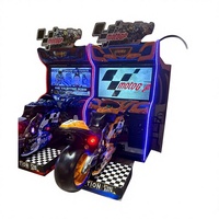 Jeu d'arcade pour enfants sur moto, simulateur de course de moto, divertissement interactif